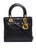 Christian Dior Pre-Owned 2000-2015 small Dior Lady tote bag - Black