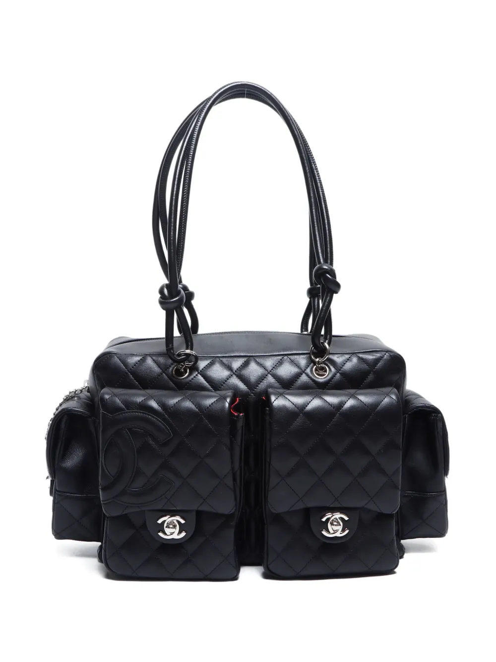 CHANEL Pre-Owned 2004-2005 Cambon Line tote bag | Black | Image 1