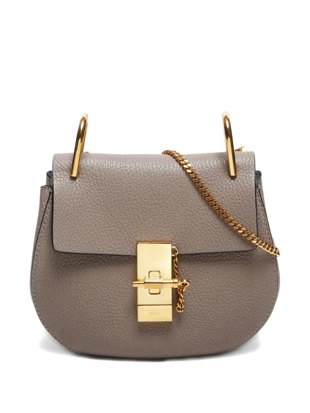 Pre-owned Chloé 2000-2020s Small Drew Leather Cross Body Bag