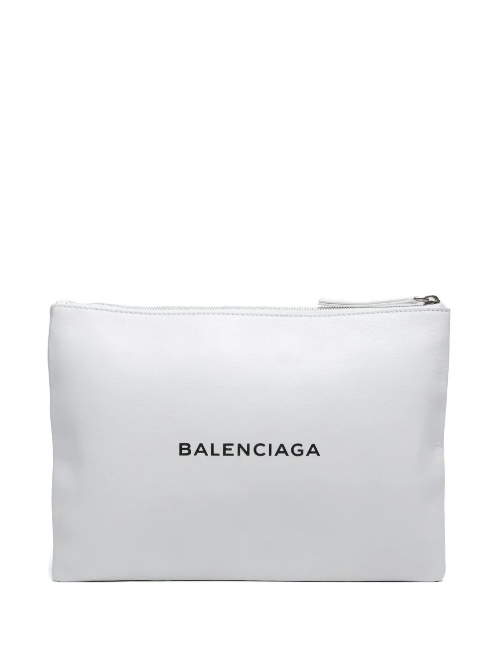 Pre-owned Balenciaga 2015-2024 Logo-print Clutch Bag