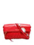 Miu Miu Pre-Owned 2000-2020 Matelassé shoulder bag - Red