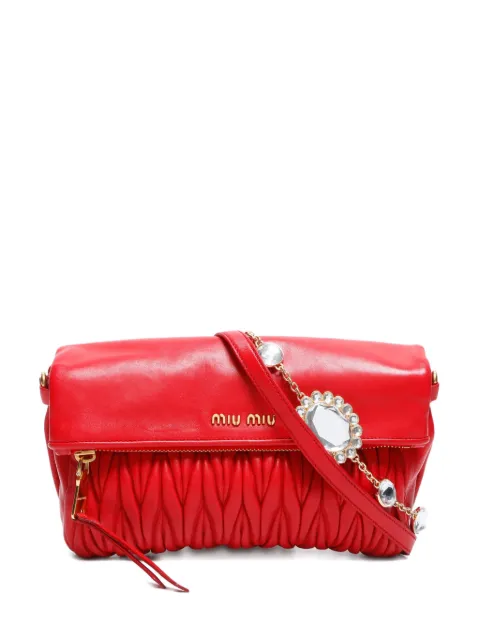 Miu Miu Pre-Owned 2000-2020 Matelassé shoulder bag