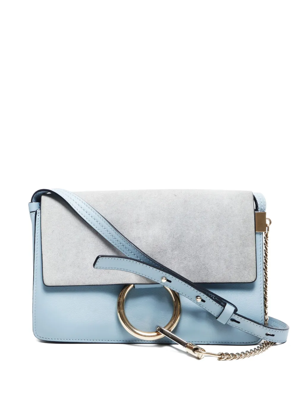 Pre-owned Chloé 2000-2020s Small Faye Leather Cross Body Bag