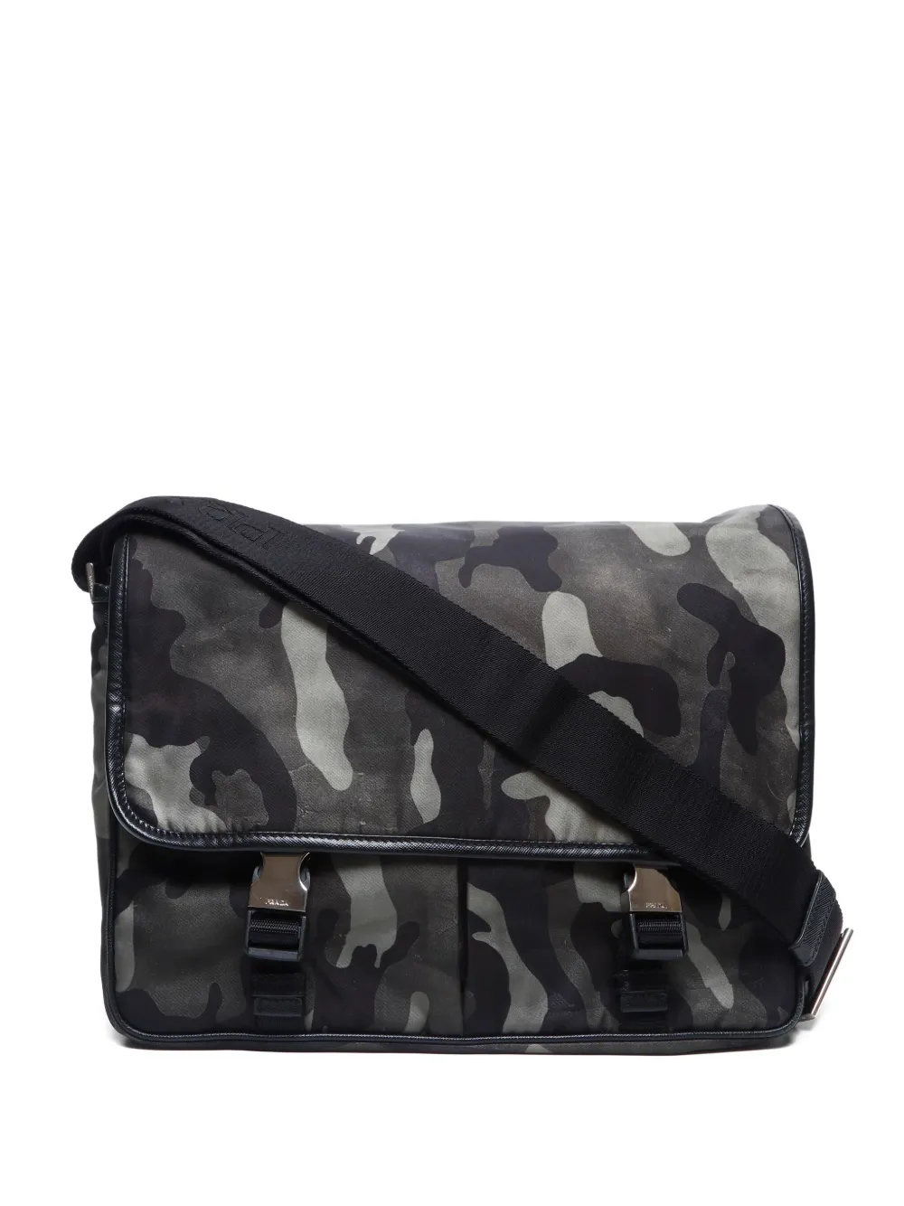 Prada Pre-Owned 2010-2020 Camouflage-print shoulder bag | Green | Image 1