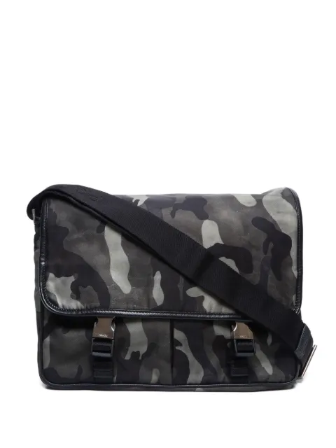 Prada Pre-Owned 2010-2020 Camouflage-print shoulder bag