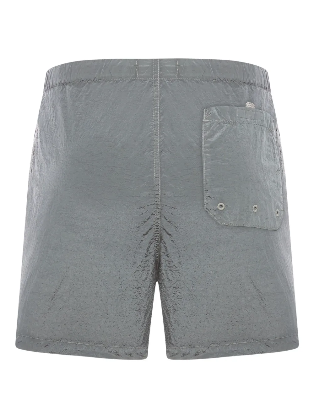 Stone Island Zwembroek met Compass-logopatch Grijs