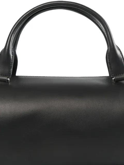 The Row cylindrical leather bag