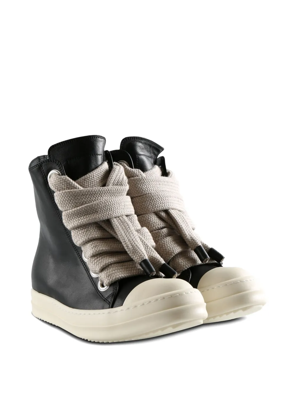 Rick Owens leather high-top sneakers | High-Tops | Image 2