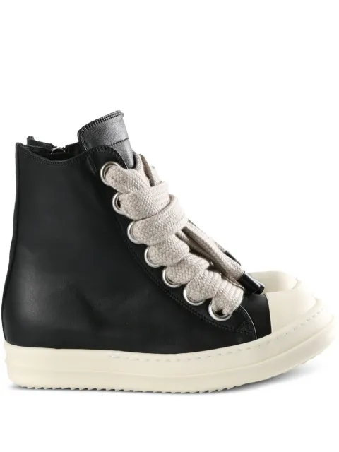Rick Owens leather high-top sneakers