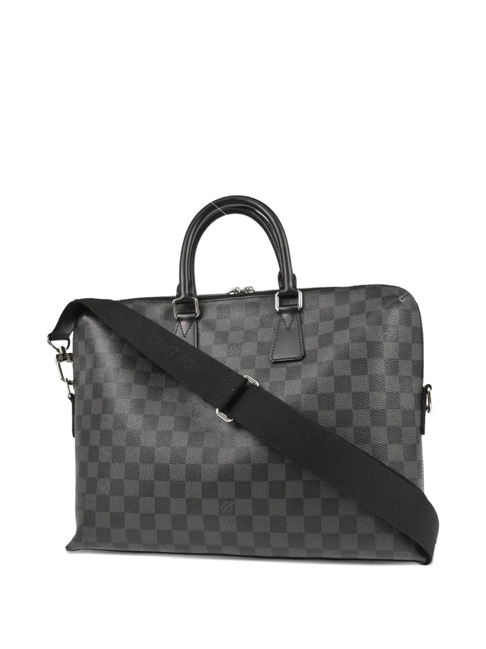 Louis Vuitton Pre-Owned 2015 damier graphite document handbag | Pre-Owned | Image 2