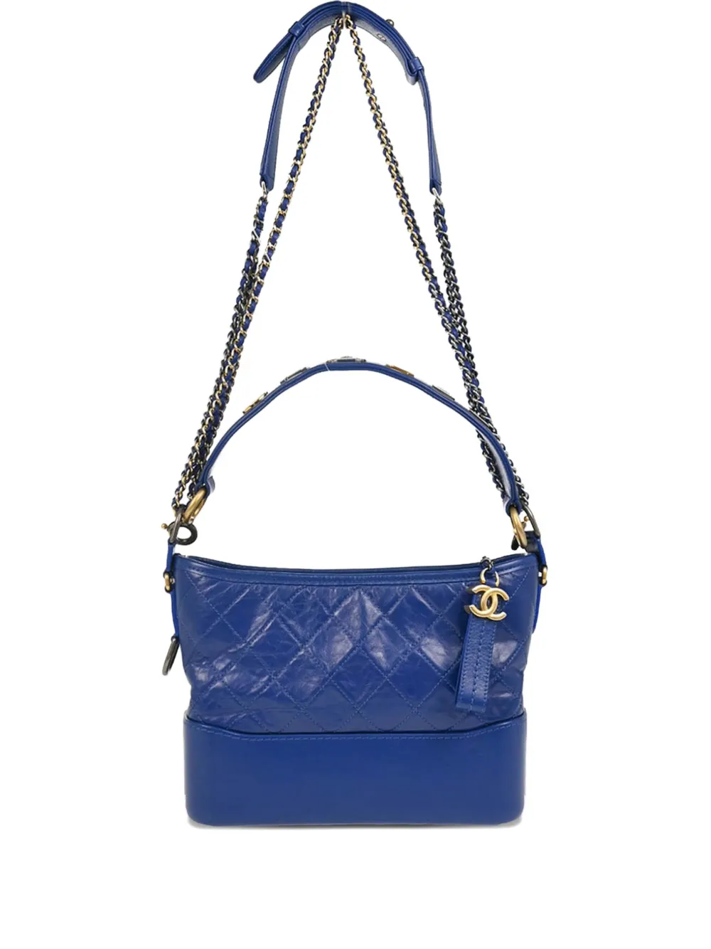 CHANEL Pre-Owned 2020 ガブリエル 2way ショルダーバッグ - ブルー CHANEL Pre-Owned 2020 ガブリエル 2way ショルダーバッグ - ブルー