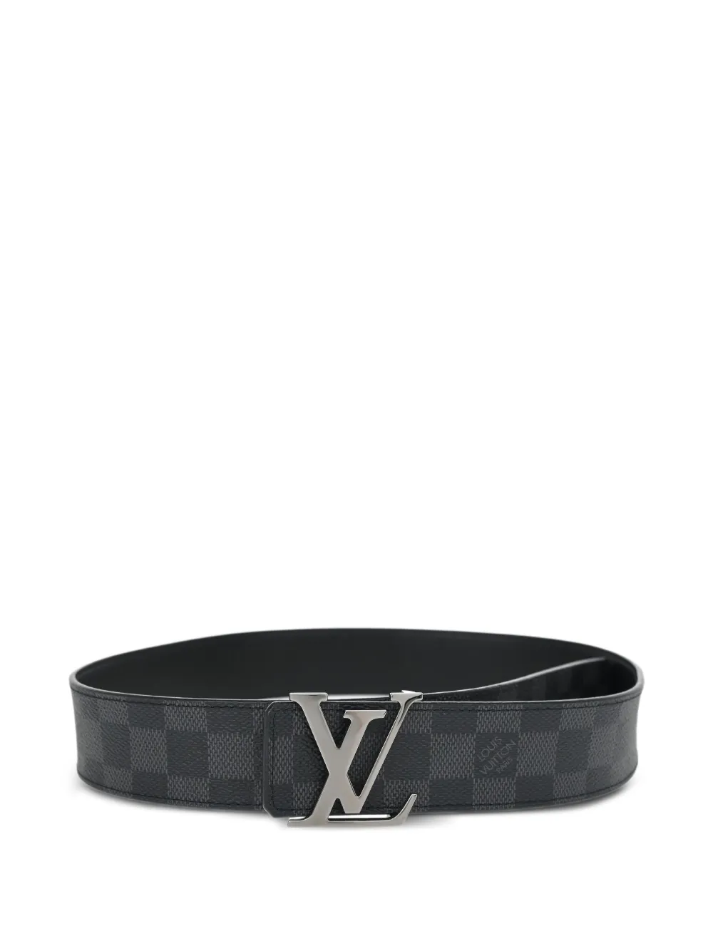 Louis Vuitton Pre-Owned 2019 ダミエ リバーシブル ベルト - ブラック Louis Vuitton Pre-Owned 2019 ダミエ リバーシブル ベルト - ブラック