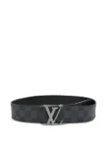 Louis Vuitton Pre-Owned 2019 Damier reversible belt - Black