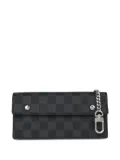 Louis Vuitton Pre-Owned 2012 Damier Graphite wallet - Black