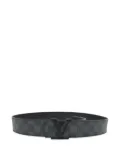 Louis Vuitton Pre-Owned 2012 Damier buckle belt - Black