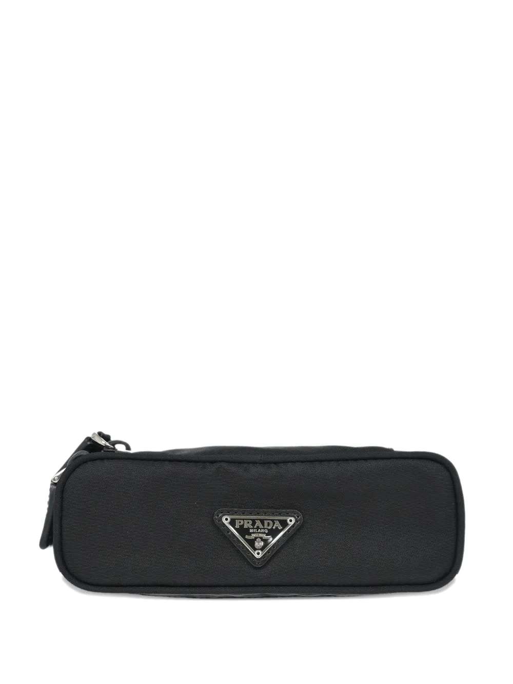 Prada Pre-Owned 2010s ジップ クラッチバッグ - ブラック Prada Pre-Owned 2010s ジップ クラッチバッグ - ブラック