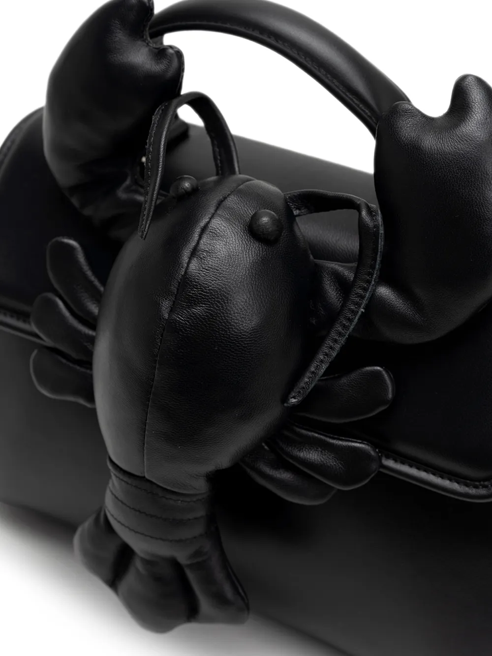 Maison MIHARA YASUHIRO Dolls Lobster Boston shopper Zwart