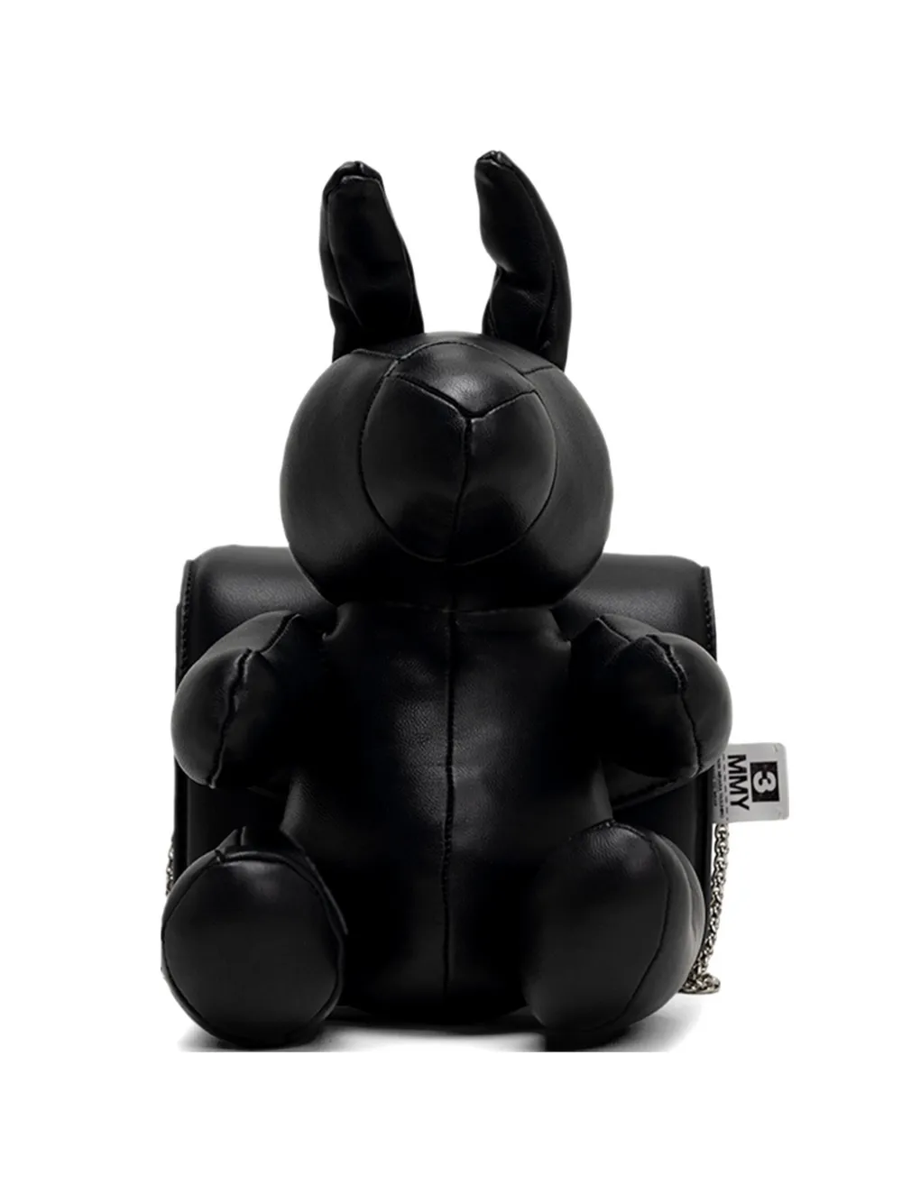 Maison MIHARA YASUHIRO Dolls Rabbit leather shoulder bag - Nero