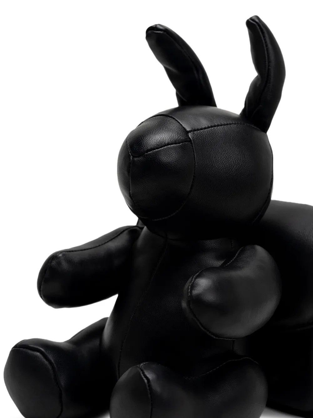 Maison MIHARA YASUHIRO Dolls Rabbit leren schoudertas Zwart