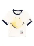 Maison MIHARA YASUHIRO smiley face-print T-shirt - White