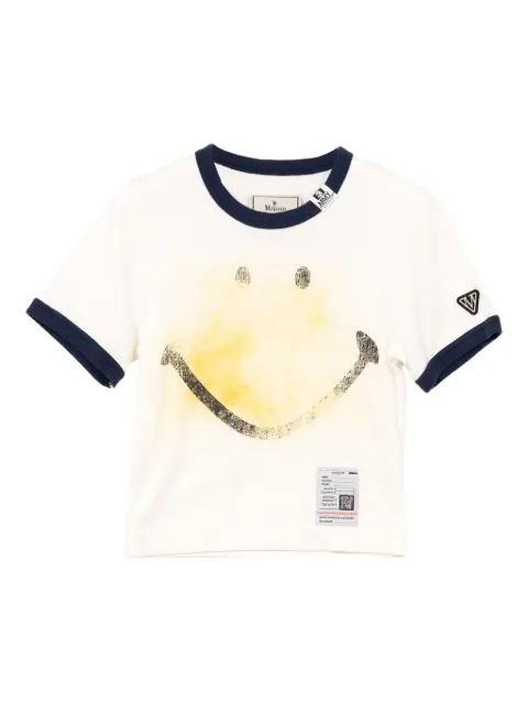 Maison MIHARA YASUHIRO smiley face-print T-shirt
