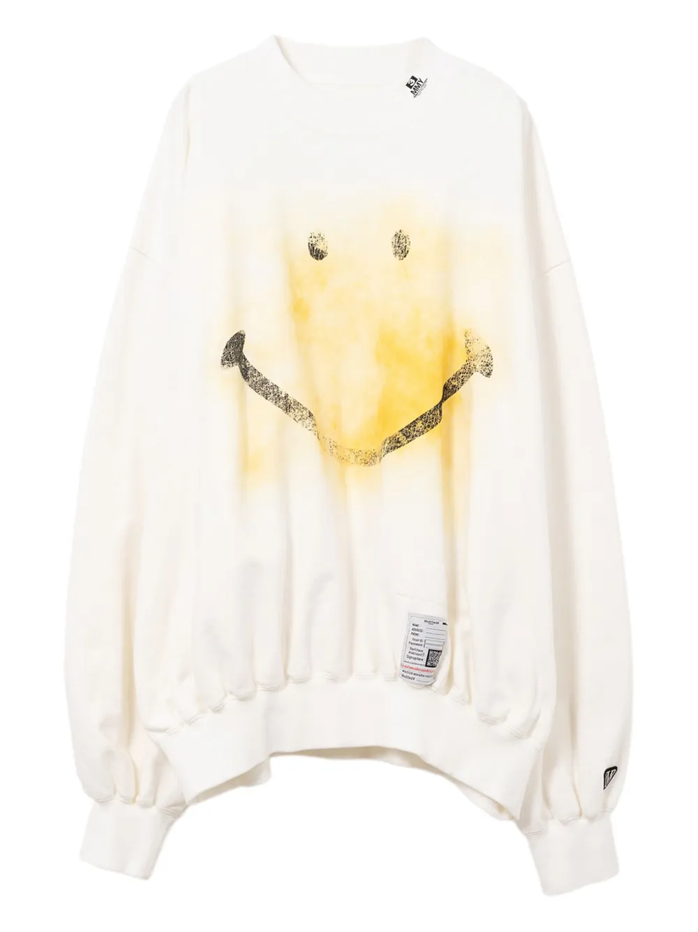 Miharayasuhiro Smiley Face-print Sweatshirt