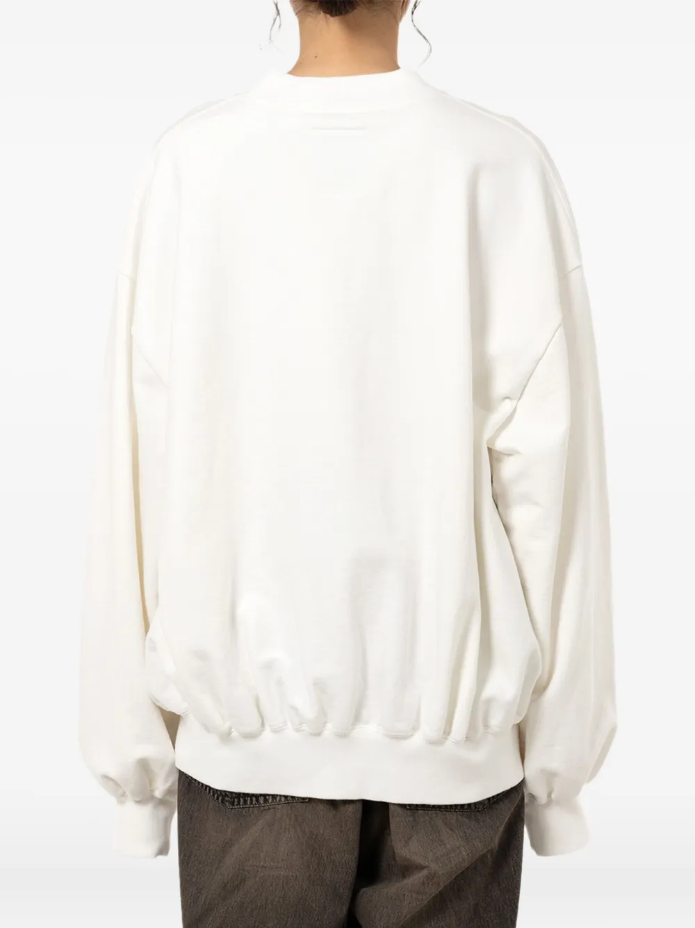 Maison MIHARA YASUHIRO Sweater met print Wit