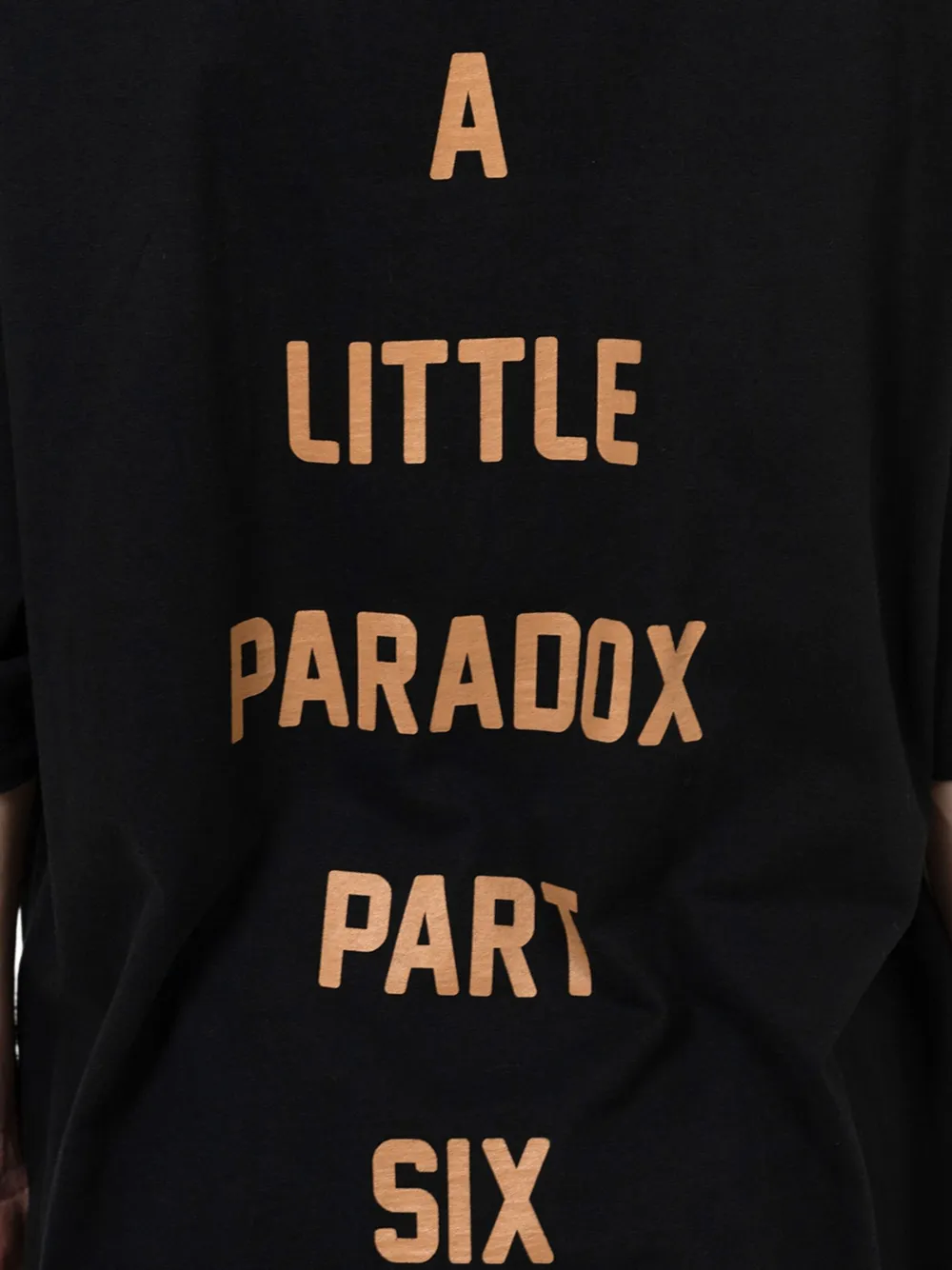 Maison MIHARA YASUHIRO T-shirt met hondenprint Zwart