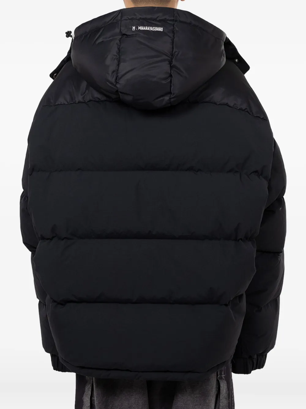  Maison Mihara Yasuhiro Hooded Puffer Jacket - Black 