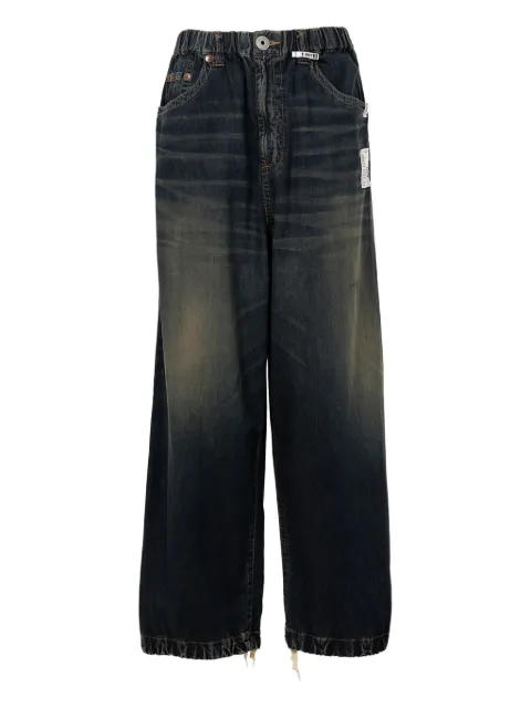 Maison MIHARA YASUHIRO elasticated-waist jeans