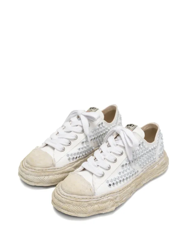 Maison MIHARA YASUHIRO スタッズ スニーカー | ホワイト | FARFETCH JP