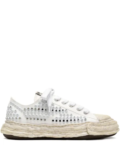 Maison MIHARA YASUHIRO studded canvas low-top sneakers