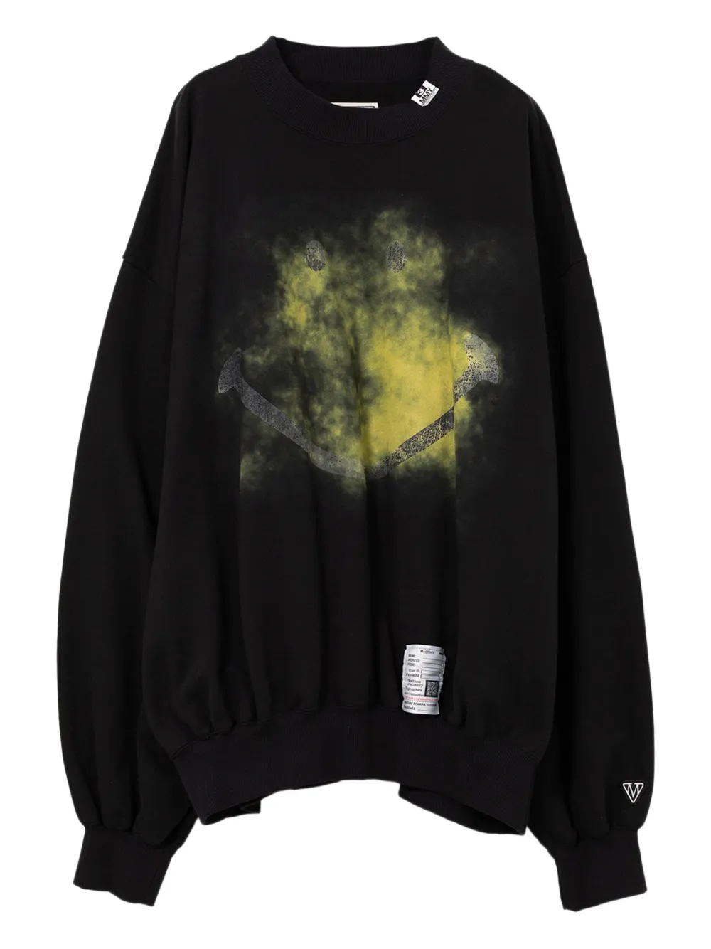 Miharayasuhiro Smiley Face-print Sweatshirt