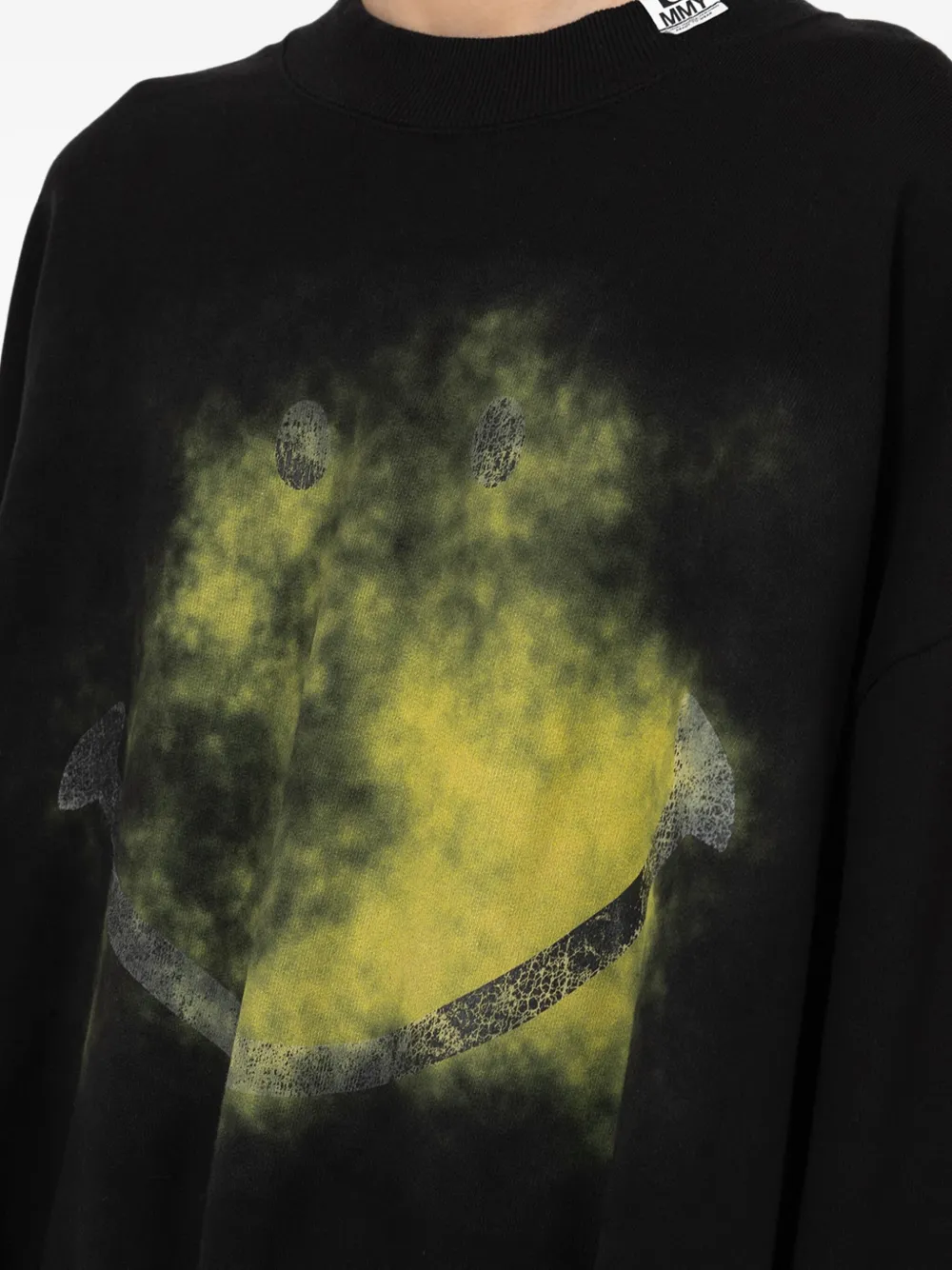 Maison MIHARA YASUHIRO Sweater met print Zwart