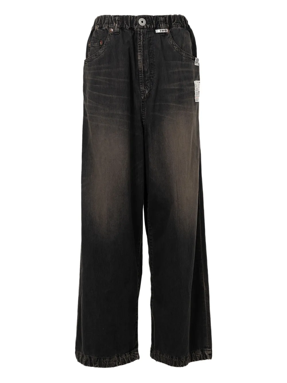 Maison MIHARA YASUHIRO jeans con pretina elástica | negro | Image 1