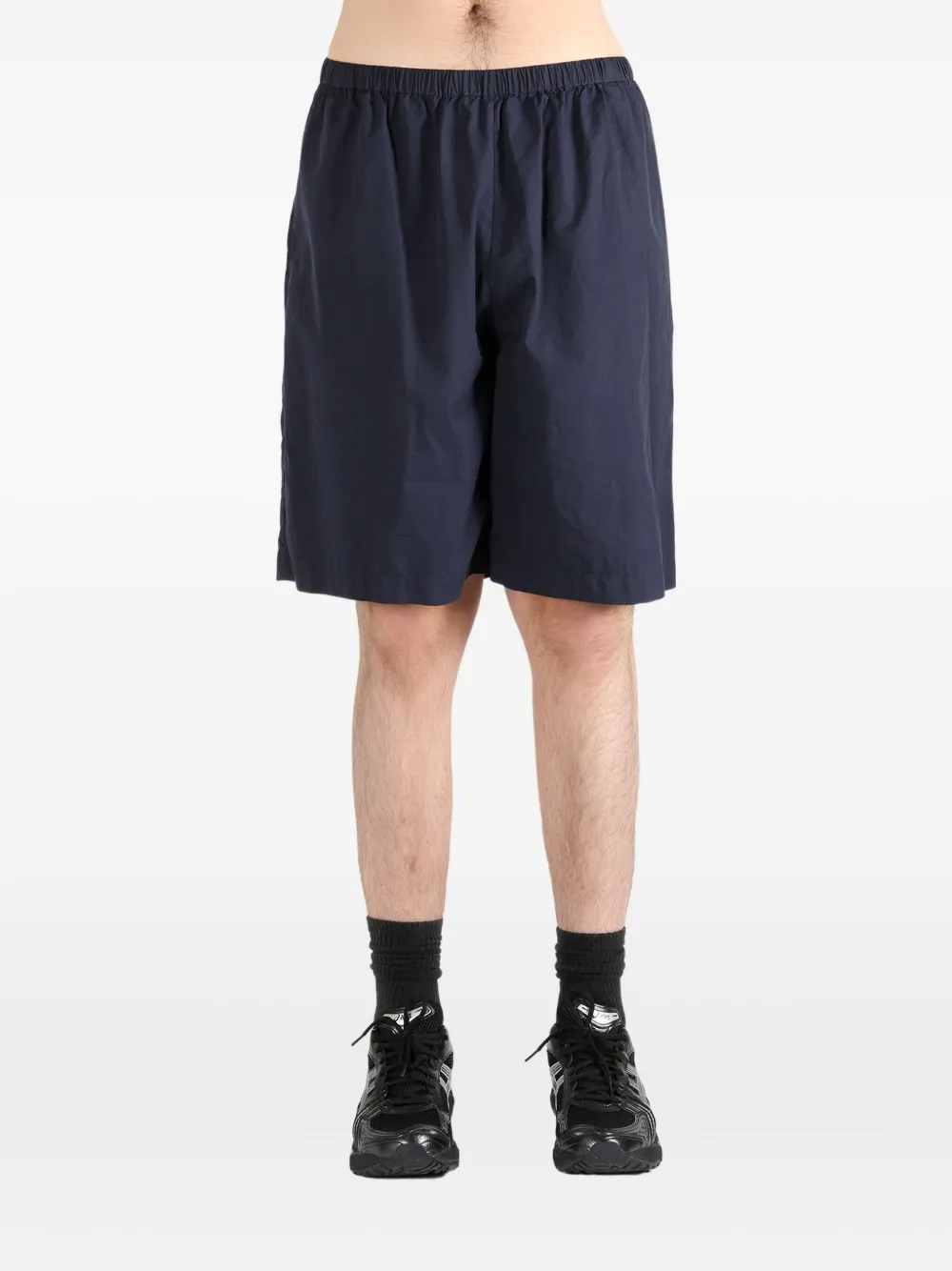 The Row elasticated-waist cotton shorts | Track & Running Shorts | Image 2