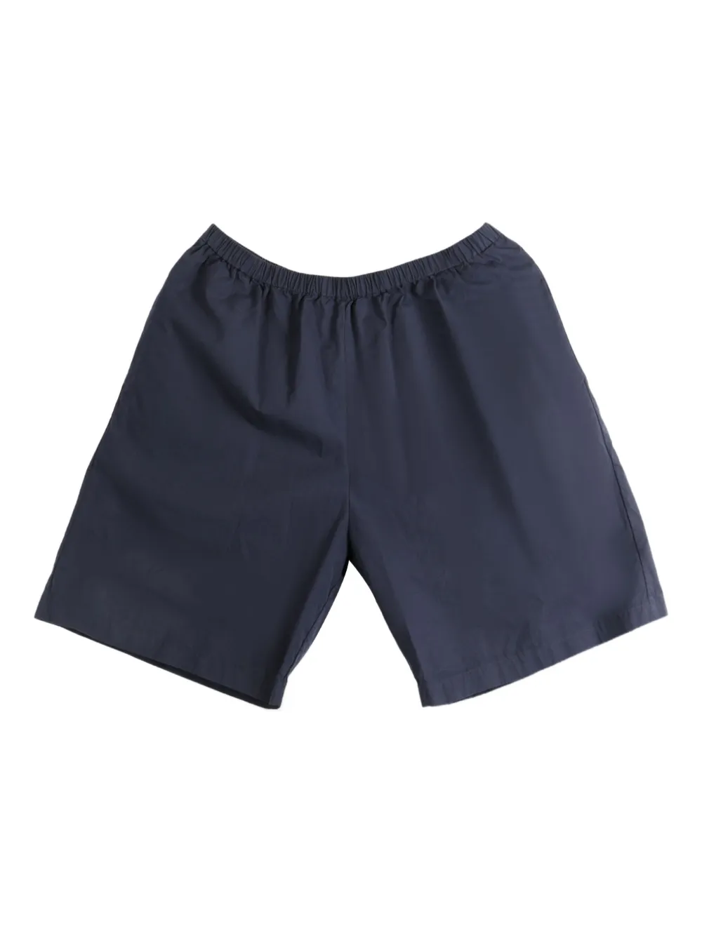 The Row elasticated-waist cotton shorts | Blue | Image 1