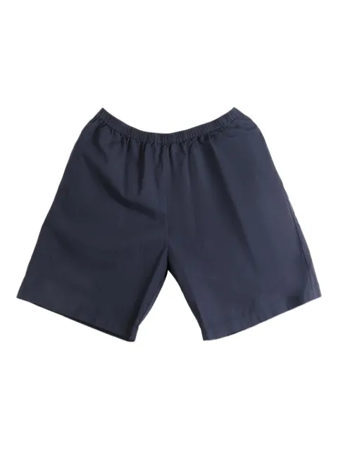 The Row elasticated-waist cotton shorts