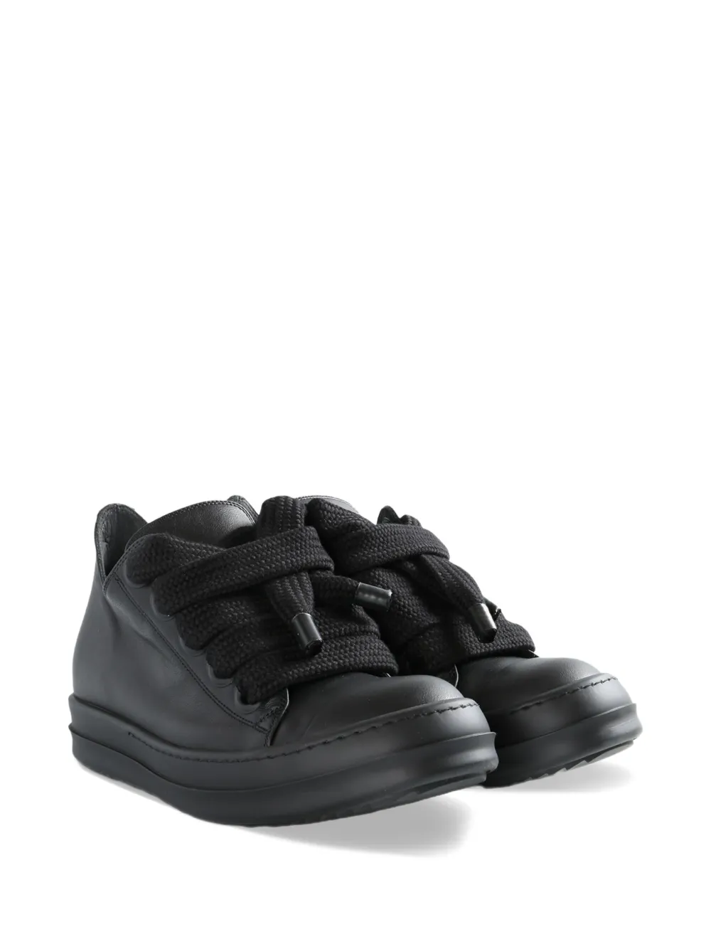 Rick Owens lace-up leather sneakers | Low-Tops | Image 2
