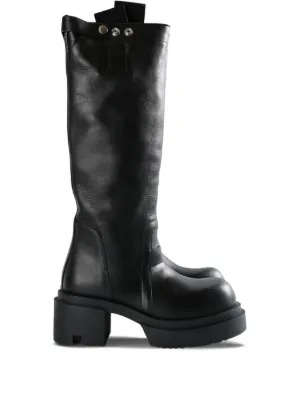 関税送料込★RICK OWENS☆Taco Kiss ロング レザーブーツ RICK OWENS - SHOES - Rick Owens