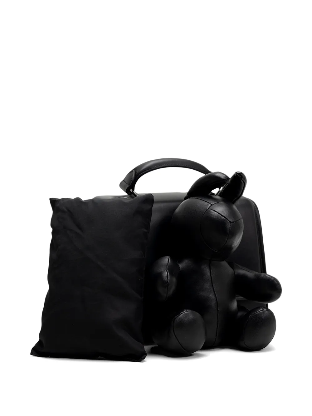 Maison MIHARA YASUHIRO Dolls Rabbit shopper Zwart