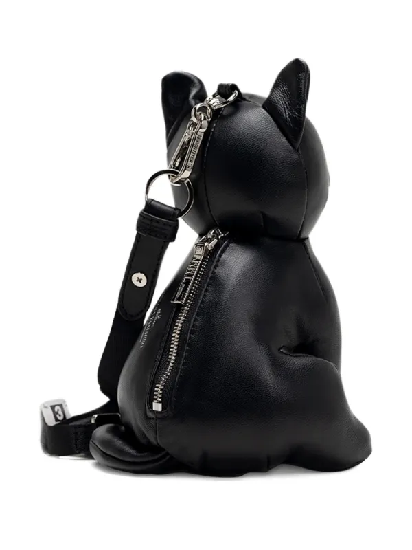 Maison Mihara Yasuhiro ショルダーバッグ 22aw Maison MIHARA YASUHIRO Dolls Cat ショルダーバッグ ミニ | ブラック