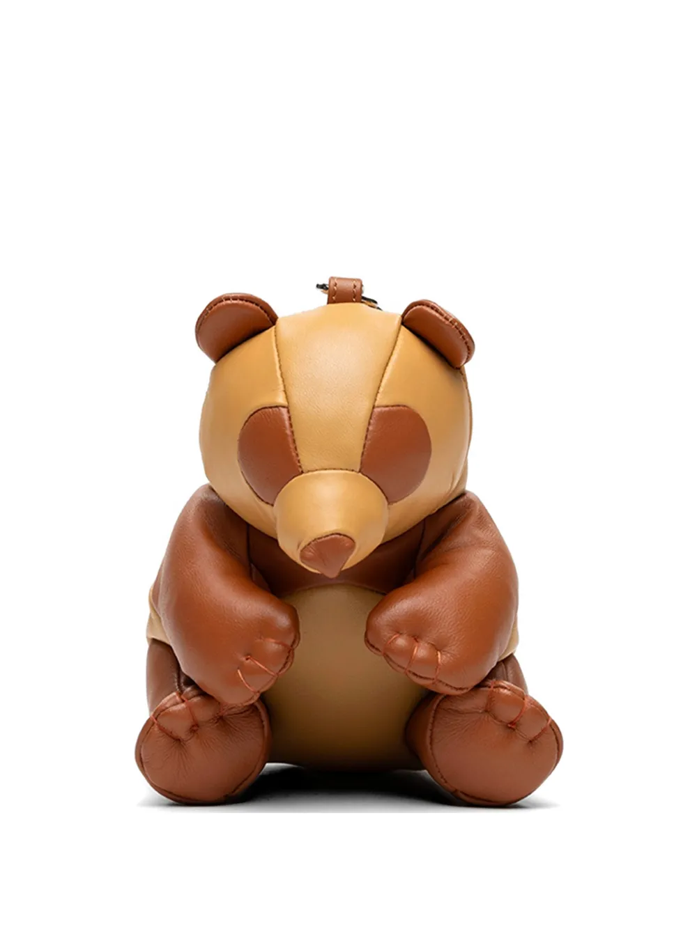 Maison MIHARA YASUHIRO Dolls Panda leather shoulder bag - Brown