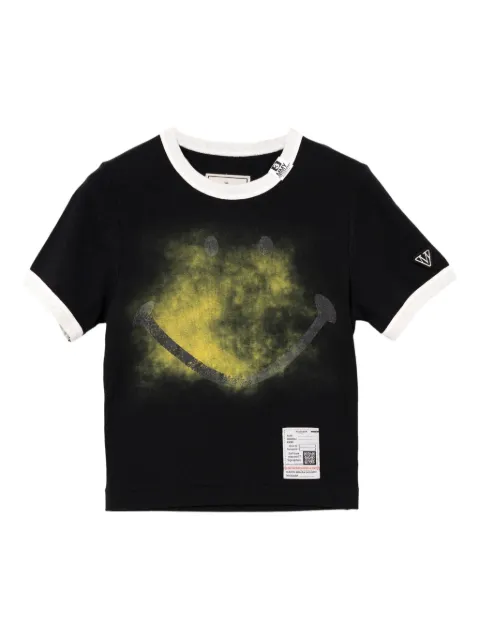 Maison MIHARA YASUHIRO smiley face-print T-shirt
