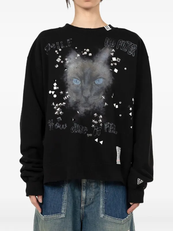 新品タグ付き Maison Mihara Yasuhiro キャットスウェット Maison MIHARA YASUHIRO ONLINE STORE（ミハラヤスヒロ