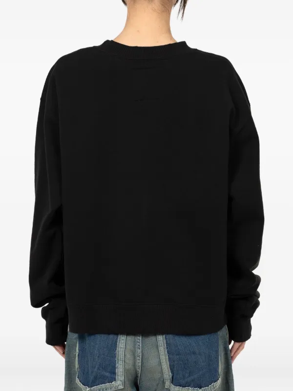 Maison MIHARA YASUHIRO キャット スウェットシャツ | ブラック