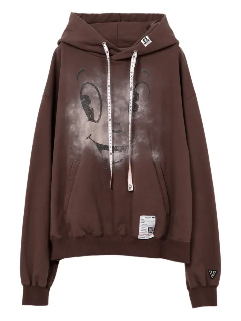 Maison MIHARA YASUHIRO Happy Face-print hoodie