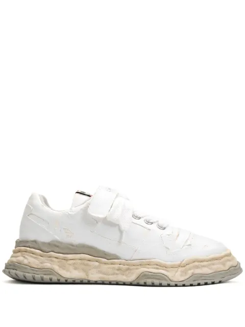 Maison MIHARA YASUHIRO Keith torn-film lace-up sneakers