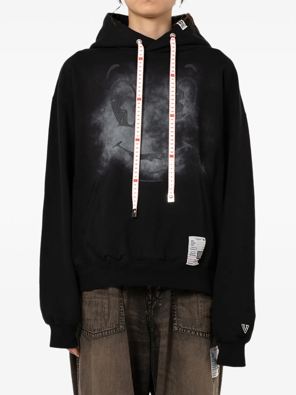 Maison MIHARA YASUHIRO Happy Face-print hoodie | Hoodies | Image 2