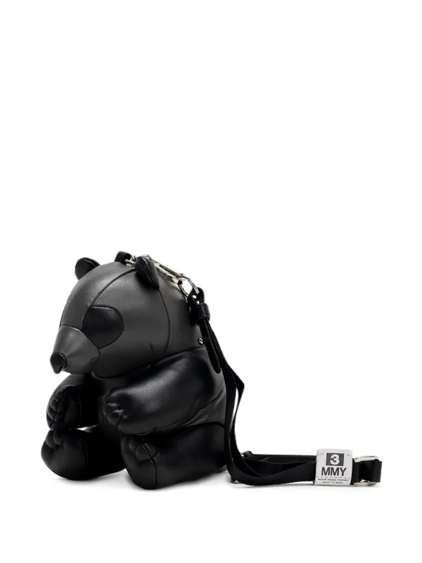 Maison MIHARA YASUHIRO Mini Dolls Panda Shoulder Bag | Black 
